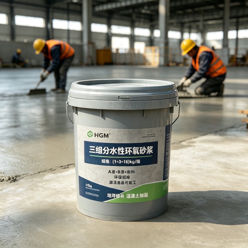炉霍三组份水性环氧砂浆
